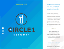 Tablet Screenshot of circle1network.com